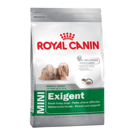 Royal Canin Mini Exigent сухой корм для мелких собак привередливых в питании 3 кг. 
